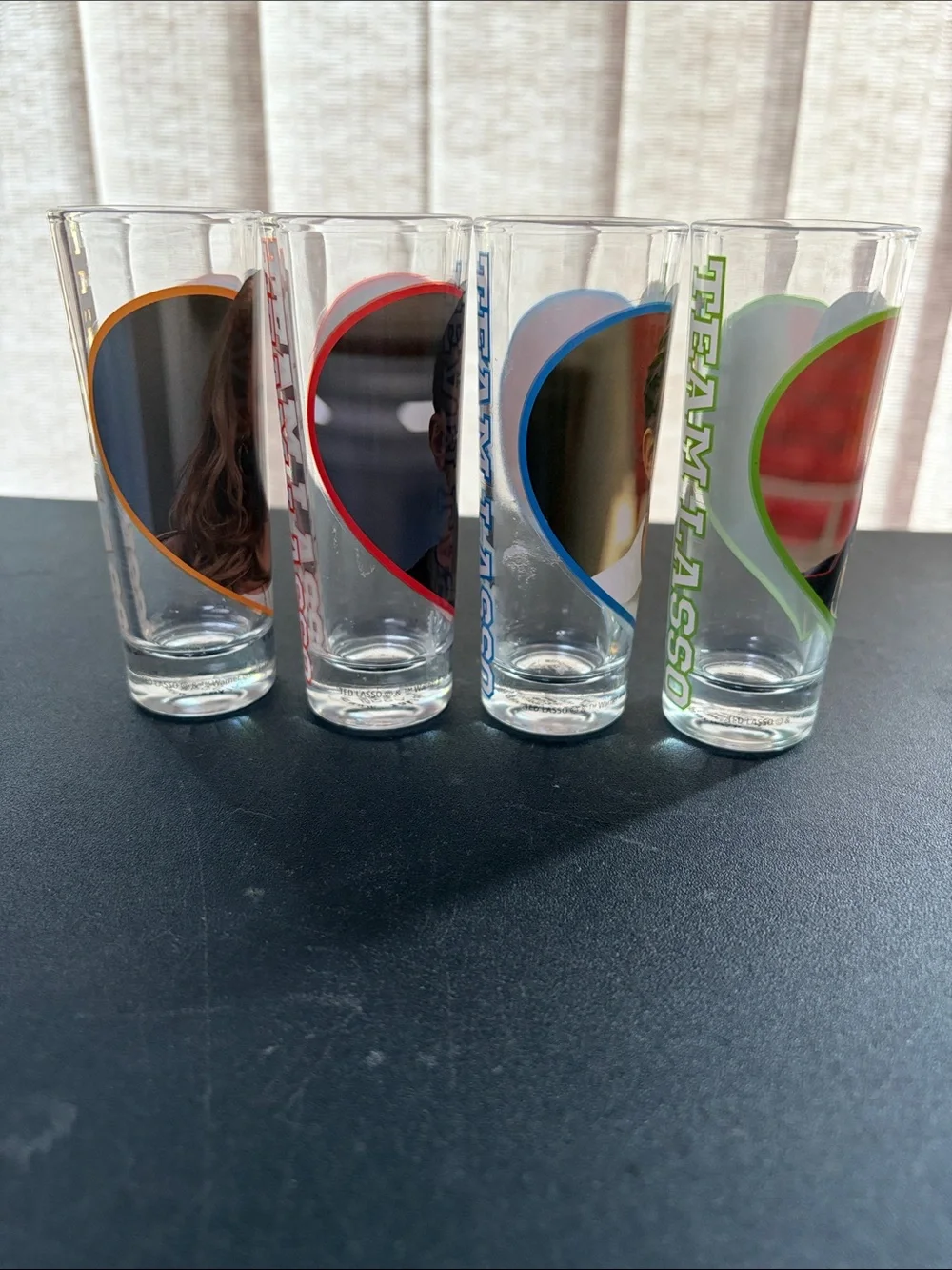 Ted Lasso Character Shot Glass Set - 4 Piece